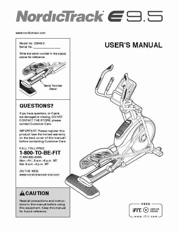 Sears Elliptical Trainer 23949-page_pdf
